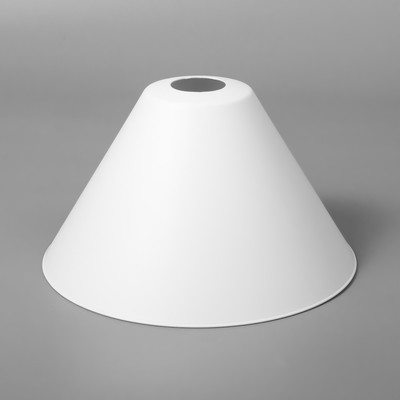 Плафон «Конус» Е27, снежно-белый, 25×25×15 см