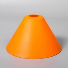 Плафон "Конус" Е27 оранжевый 25х25х15см - Фото 1