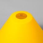 Плафон "Конус" Е27 желтый 25х25х15см - Фото 2