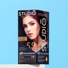 Стойкая крем-краска волос Studio Professional "3D Holography", тон 5.54 махагон, 115 мл - фото 318950109
