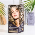 Стойкая крем-краска волос Studio Professional "3D Holography", тон 6.1 пепельно-русый, 115 мл - фото 292180148