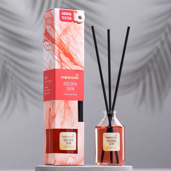 Диффузор ароматический MEDORI "Golden skin", 50 мл, тонка и бергамот - Фото 1