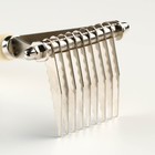 Колтунорез-грабли Wood, 9 лезвий, деревянная ручка - Фото 3