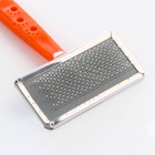 Пуходёрка «Лапки» средняя, 9×12 см, с каплями, оранжевая - Фото 3