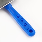 Пуходёрка «Лапки» средняя, 9×12 см, с каплями, синяя - Фото 5