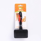 Пуходёрка с самоочисткой без капель, 8,5 х 15,5 см, чёрно-красная - фото 809222400