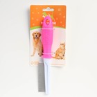 Расчёска "Комфорт" с частыми зубьями, нескользящая ручка, 21 х 3,5 см, розовая - Фото 5