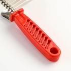Колтунорез боковой, 9 лезвий, 6.5×17 см, красный - Фото 5