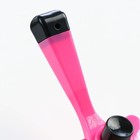 Пуходерка пластиковая «Косточка» с самоочисткой, 8.5×12.5 см, розовая - Фото 4