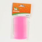 Расчёска для вычесывания блох, 8,8 х 5,2 см, светло-розовая - Фото 4