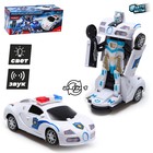 Робот «Полицейский», трансформируется, световые и звуковые эффекты - Фото 1