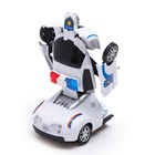 Робот «Полицейский», трансформируется, световые и звуковые эффекты - Фото 7