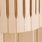 Абажур для бани и сауны «Кинжал», липа, настенный, угловой, «Добропаровъ» - Фото 3