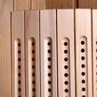 Абажур для бани и сауны, липа, настенный, угловой, прорезной, «Добропаровъ» - Фото 3