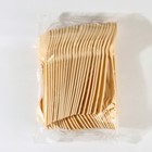 Ложка столовая одноразовая «БИО ЭКО премиум M», цвет бежевый (комплект 50 шт) - фото 24365325