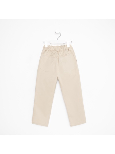 Джинсы для мальчика KAFTAN, бежевые, рост 86-92 см