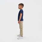 Джинсы для мальчика KAFTAN, размер 28 (86-92 см), цвет бежевый - Фото 2