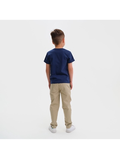 Джинсы для мальчика KAFTAN, бежевые, рост 86-92 см