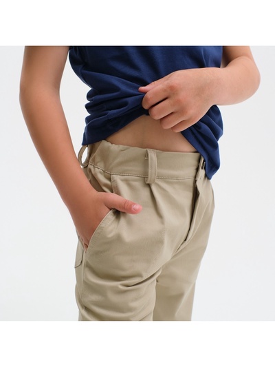 Джинсы для мальчика KAFTAN, бежевые, рост 86-92 см