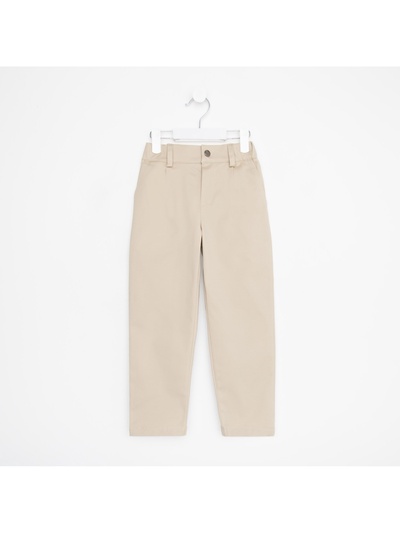 Джинсы для мальчика KAFTAN, бежевые, рост 86-92 см