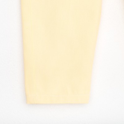 Джинсы для девочки KAFTAN, размер 32 (110-116 см), жёлтые
