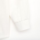 Рубашка детская KAFTAN, размер 32 (110-116 см), цвет белый - Фото 11