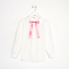 Рубашка детская KAFTAN, размер 32 (110-116 см), цвет белый - Фото 9