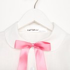 Рубашка детская KAFTAN, размер 32 (110-116 см), цвет белый - Фото 10