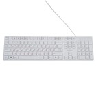Клавиатура Smartbuy ONE 238, проводная, мембранная, 104 клавиши, USB, белая - Фото 2