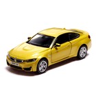 Машина металлическая BMW M4 COUPE, 1:32, инерция, открываются двери, МИКС, в пакете 9103545 - фото 11042173