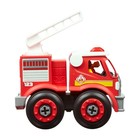 Машинка-конструктор Nikko City Service «Пожарная машина» - фото 109083319