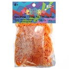 Резиночки для плетения браслетов RAINBOW LOOM Неон, оранжевый - фото 293951742