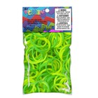 Резиночки для плетения браслетов RAINBOW LOOM Неон, жёлто-зеленый - фото 293951744