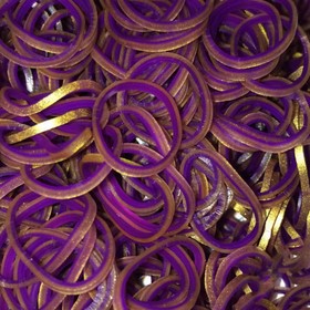Резиночки для плетения браслетов RAINBOW LOOM, Персидская коллекция, фиолетовый