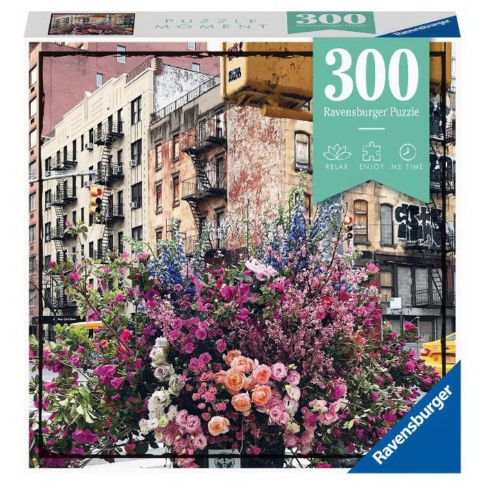 Пазл Ravensburger «Цветы в Нью-Йорке» 300 элементов - Фото 1