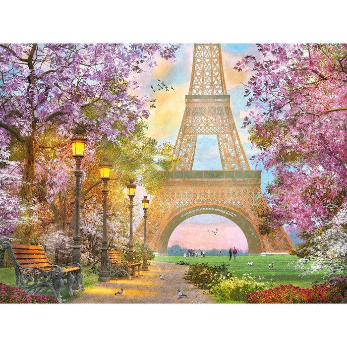 Пазл Ravensburger «Романтика Парижа», 1500 элементов - Фото 1