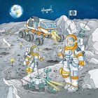 Набор пазлов Ravensburger «Космическая миссия с Томом и Мией», 3 штуки, 49 элементов - Фото 4