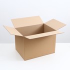 Коробка складная, бурая, 70 х 50 х 50 см - Фото 1