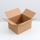 Коробка складная, бурая, 30 х 25 х 17 см - фото 318951653