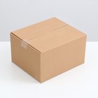 Коробка складная, бурая, 30 х 25 х 17 см - Фото 2