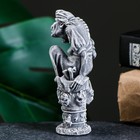 Фигура "Баба Яга" серый, 10см 9082130