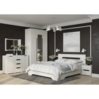 Кровать Вега 1400 с ортопед.осн, с/м 1400х2000, Крафт белый/Венге - фото 21666529