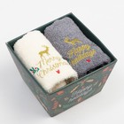 Набор полотенец Merry christmas, 30×60 см - 2 шт., 100% хлопок, 340 г/м² - Фото 6