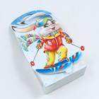 Подарочная коробка "Зайчик на лыжах", 16,5 х 8,6 х 27 см, 1 шт. - Фото 3