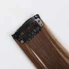 Локон накладной, прямой волос, на заколке, 50 см, 5 гр, цвет свело русый - фото 6640971