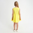 Платье для девочки с карманами KAFTAN, размер 32 (110-116), цвет жёлтый - Фото 3
