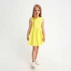 Платье для девочки с карманами KAFTAN, размер 32 (110-116), цвет жёлтый - Фото 5