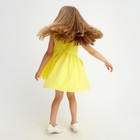 Платье для девочки с карманами KAFTAN, размер 32 (110-116), цвет жёлтый - Фото 6