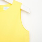 Платье для девочки с карманами KAFTAN, размер 32 (110-116), цвет жёлтый - Фото 9