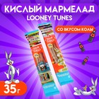 Кислый мармелад Looney Tunes "Кола", 35 г - Фото 1